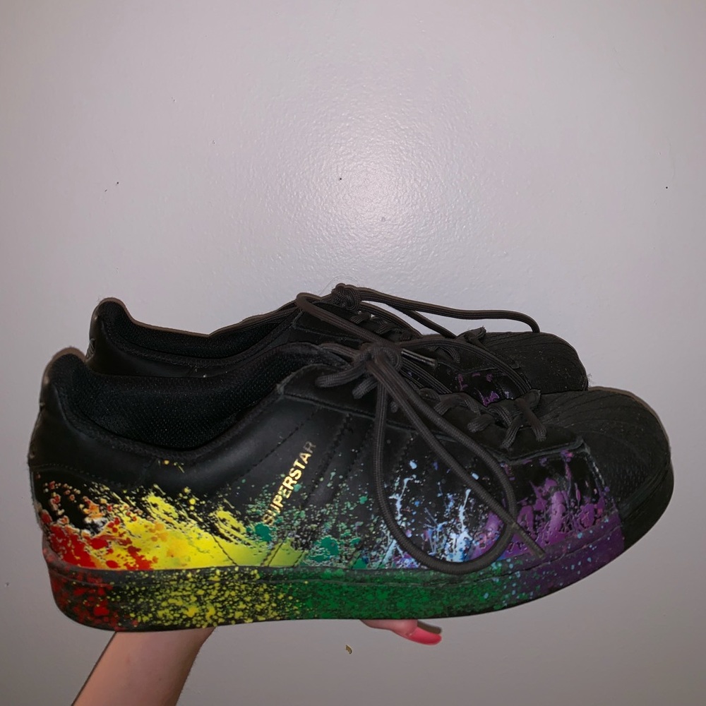 Pride Adidas sneakers